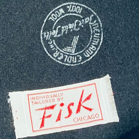 🌟2xHP🌟VTG 50s Fisk Black Wool & Leopard Print Bowler Hat - Picture 10 of 10